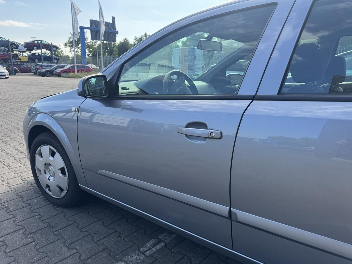 Opel Astra H original T&uuml;r vorn links Z163 Lichtsilber Stecker Kabelbaum eckig Rohbau Bj.2006